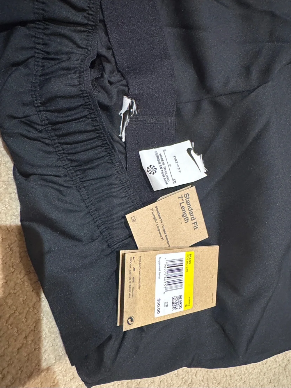 New Nike Dri-Fit tennis shorts